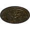 Ekena Millwork Vincent Ceiling Medallion (Fits Canopies up to 6"), Hand-Painted Green Gold, 26"OD x 3"P CM26VIGGS - alternate 2